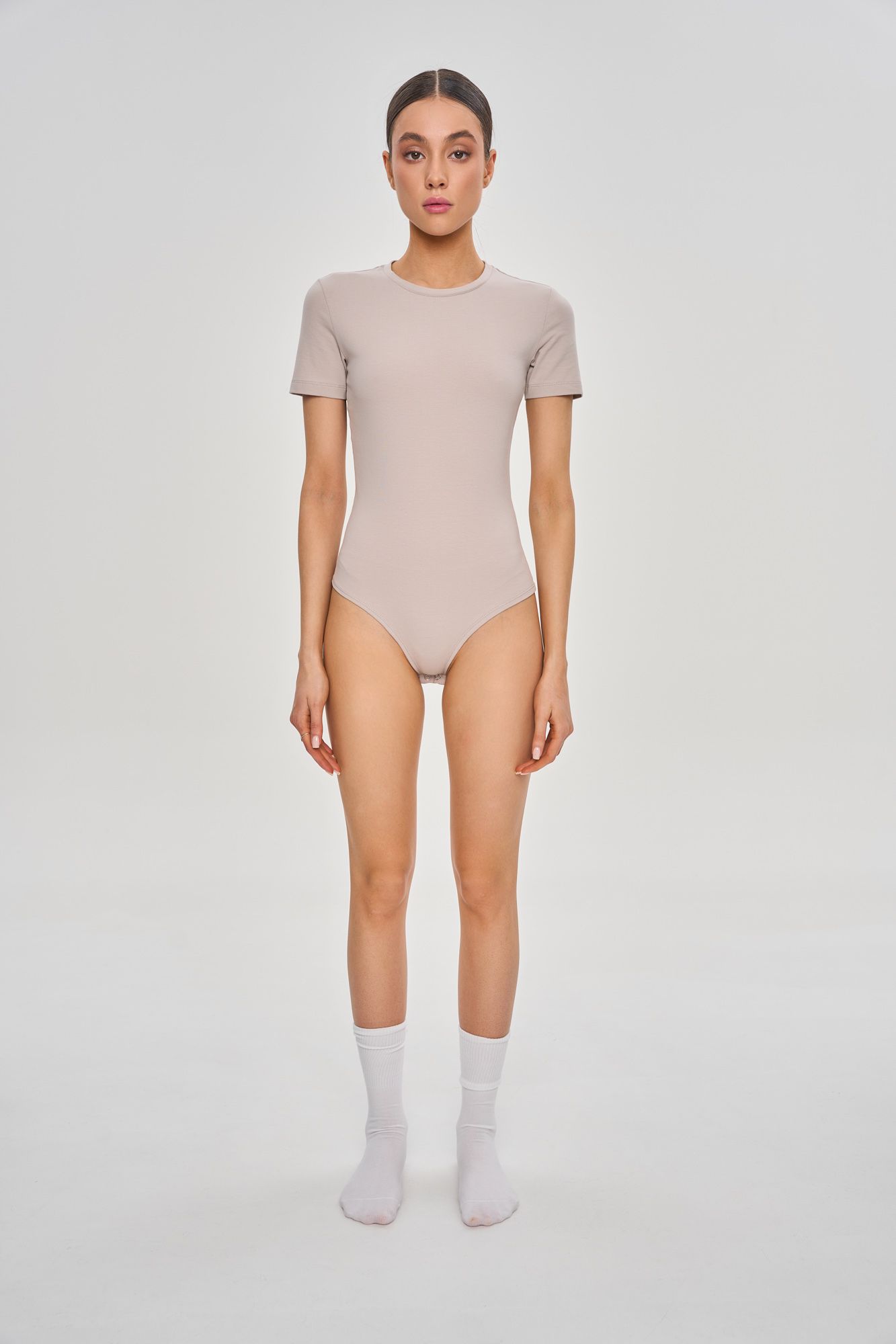 Боди Slim (42 светло-серый)
