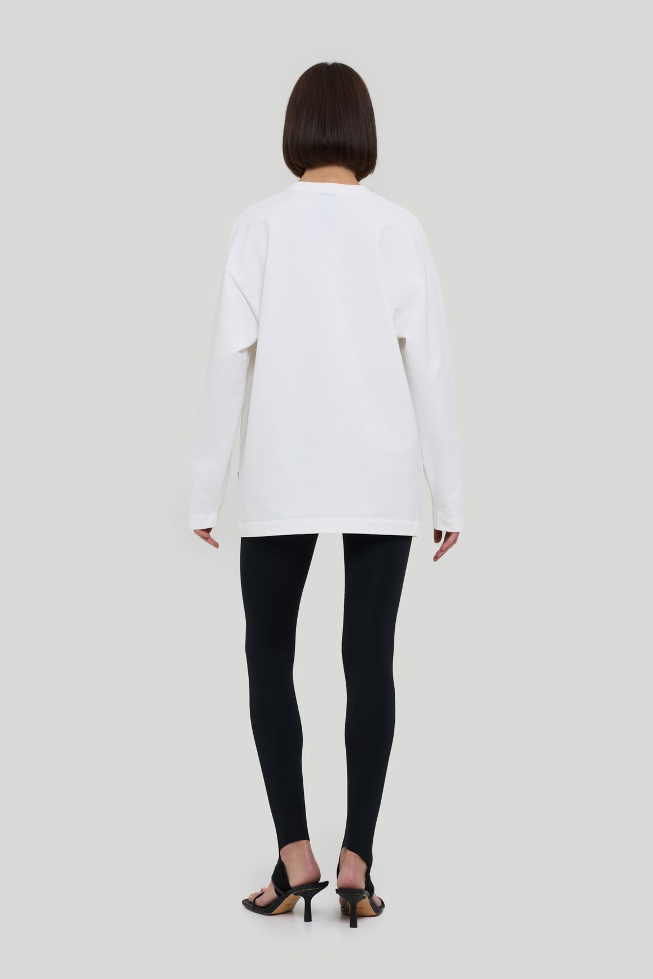 Свитшот OVERSIZE (XS/S молочный)