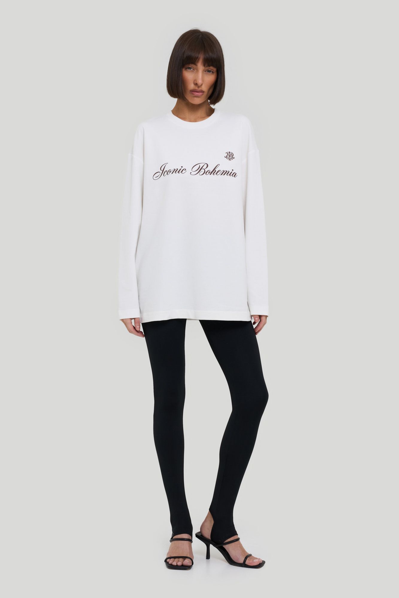 Свитшот OVERSIZE (XS/S молочный)